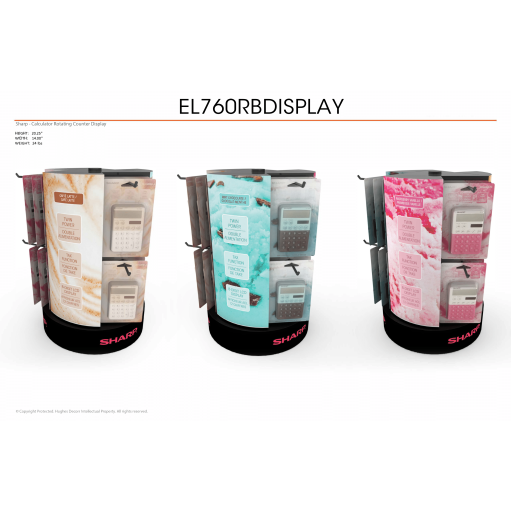EL760 Display / Présentoir