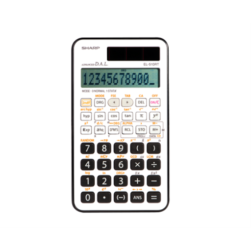 SHARP EL510RTB 160 FUNCTION, 10+1 DISPLAY SCIENTIFIC CALCULATOR